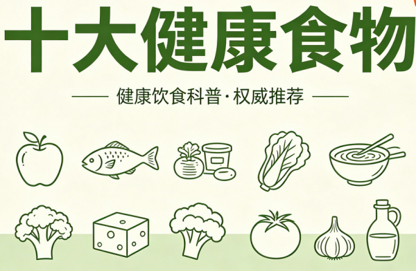 十大健康食物榜单出炉 亲民食材守护大众健康饮食